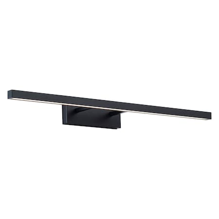 Parallax 23 LED Up Or Down Bathroom Vanity Or Wall Light 3-CCT 2700K-3000K-3500K Set To 3000K Black